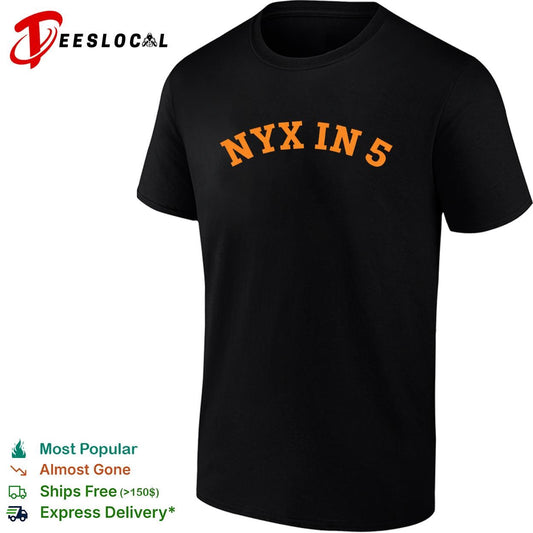 NYX In 5 New York Basketball shirt