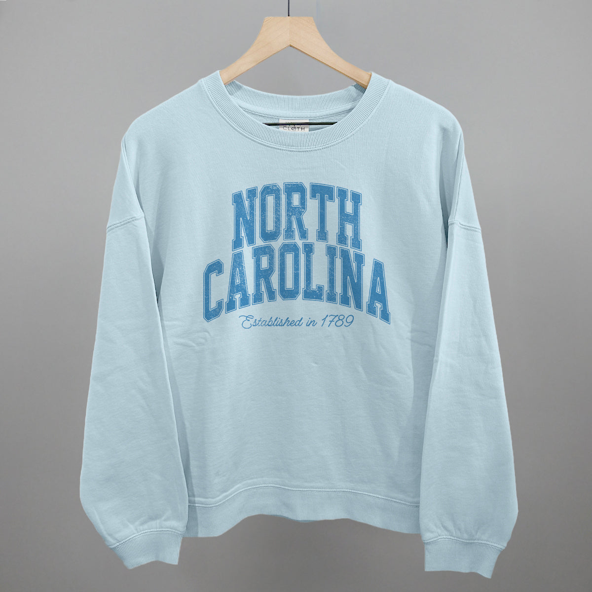 North Carolina Varsity Arch (Blue) - clothing by TeeHivey.com (Image 1)