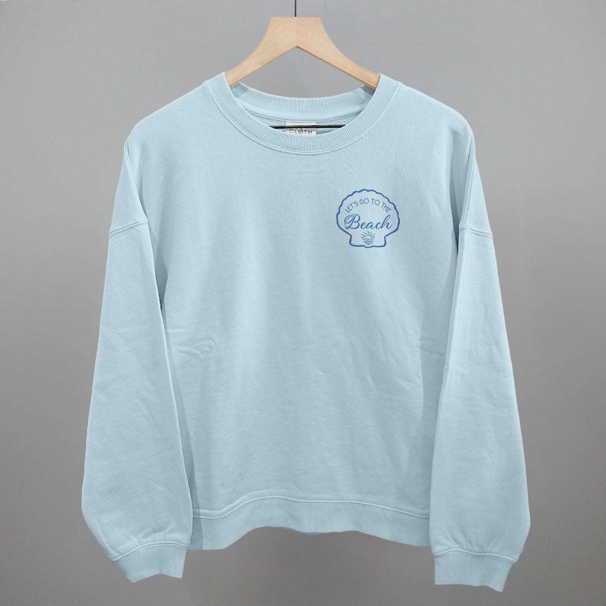 Let's Go To The Beach Seashell (Left Chest) - clothing by TeeHivey.com (Image 3)