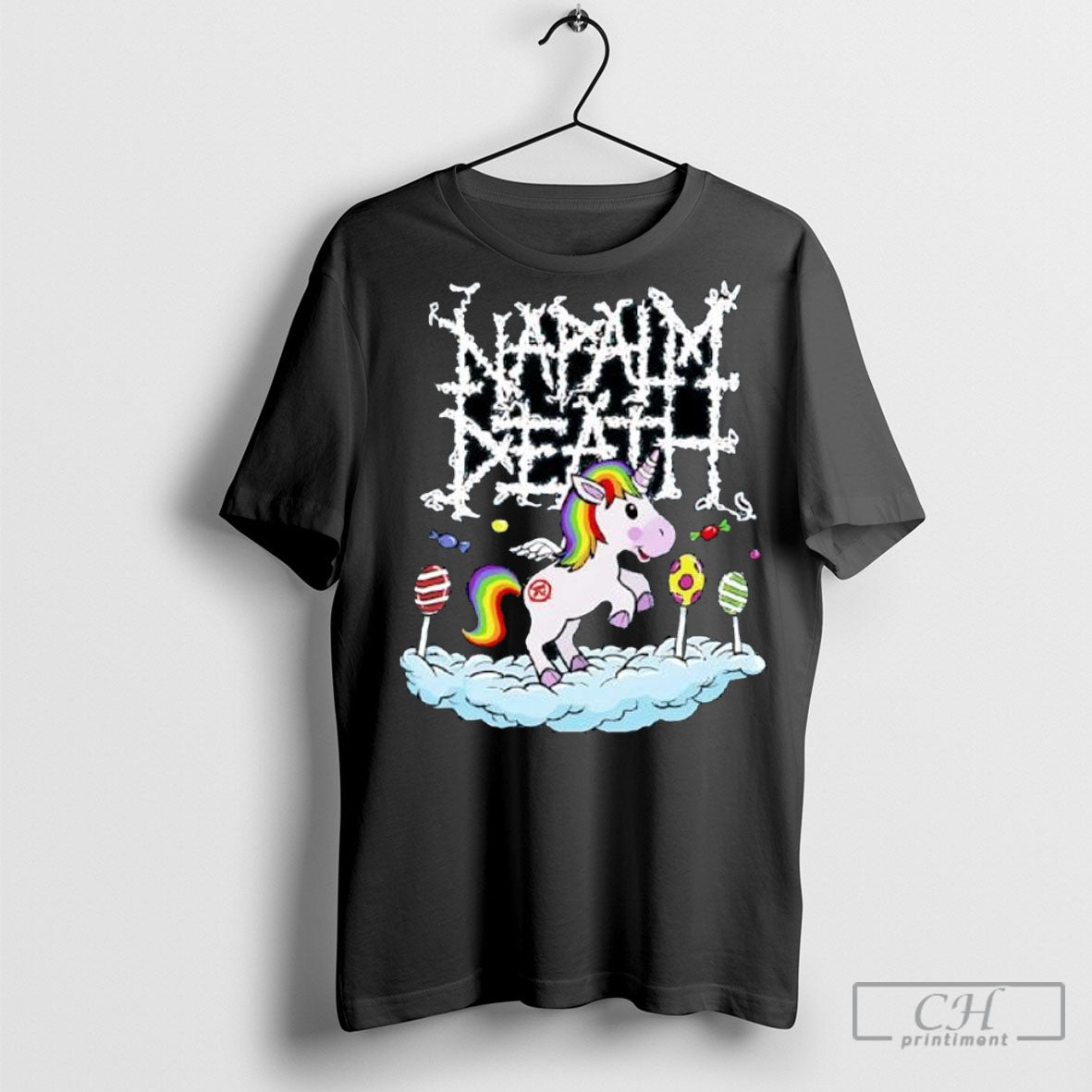 Napalm Death Unicorn Cute Shirts