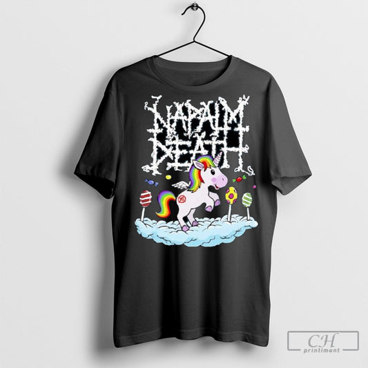 Napalm Death Unicorn Cute Shirts