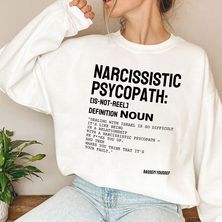 Narcissistic Psychopath Bassem Youssef T Shirt
