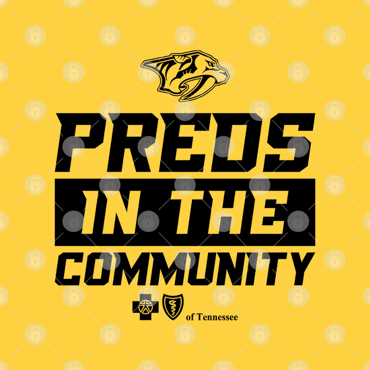 Nashville Predators Preds In the Community Of Tennessee T Shirt