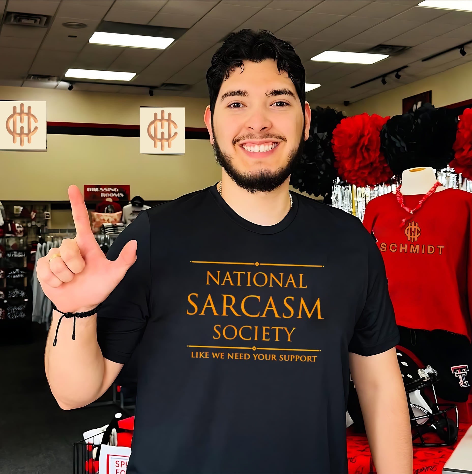 National Sarcasm Society Like We Need Your Support shirt