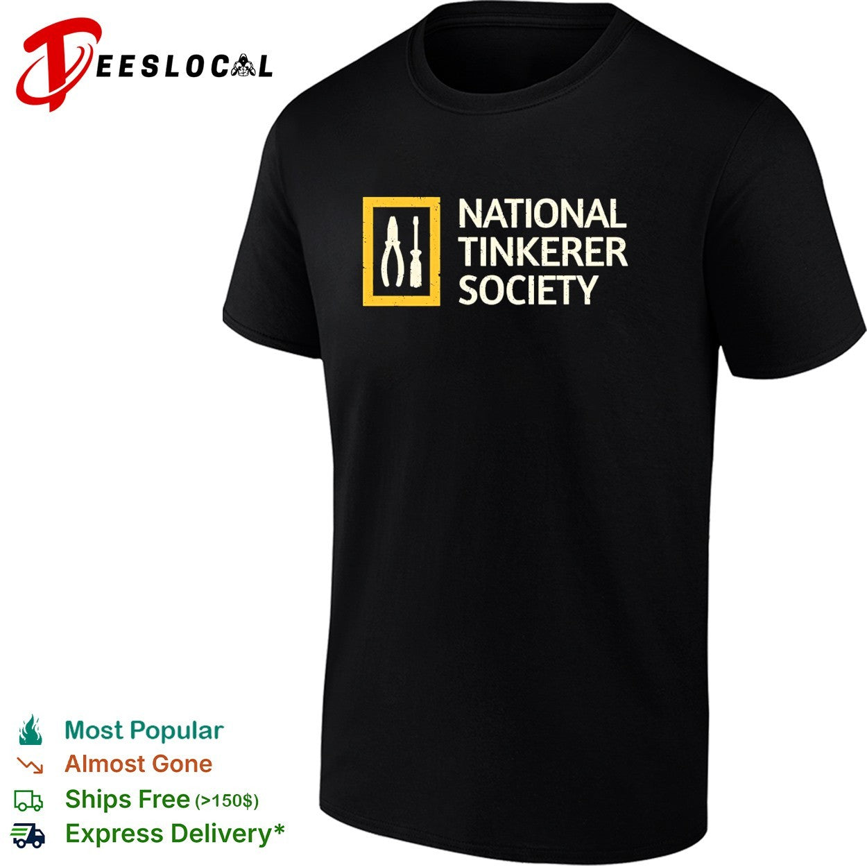 National Tinkerer Society logo shirt