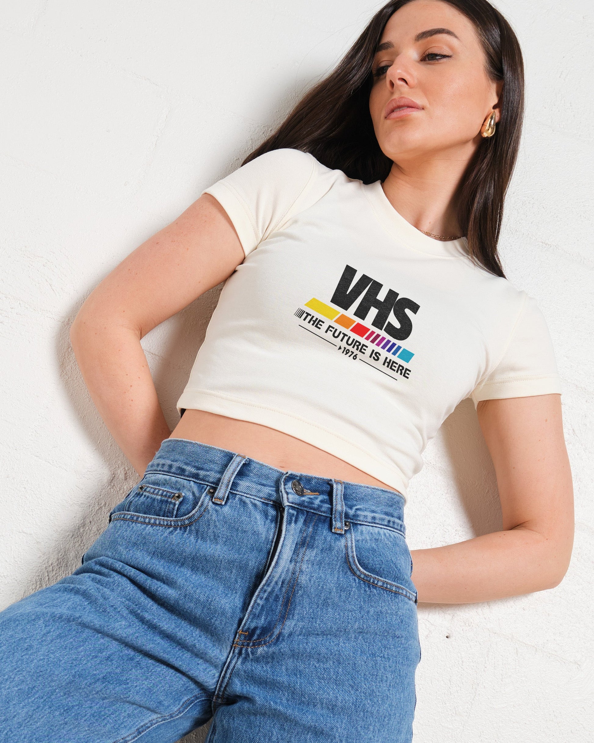 VHS - The Future is Now Baby Tee