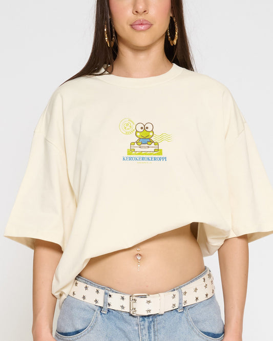 Keroppi Stamp Oversized Tee