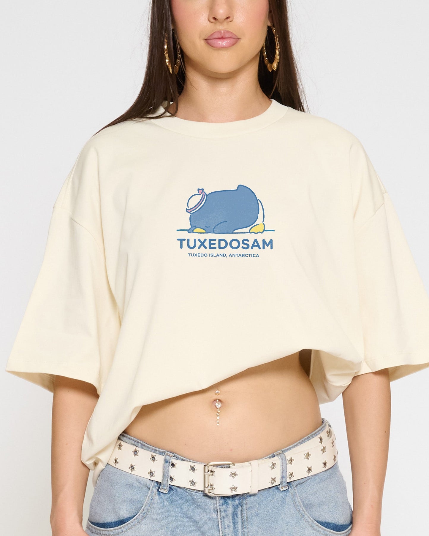 Tuxedosam Staying Cool Oversized Tee