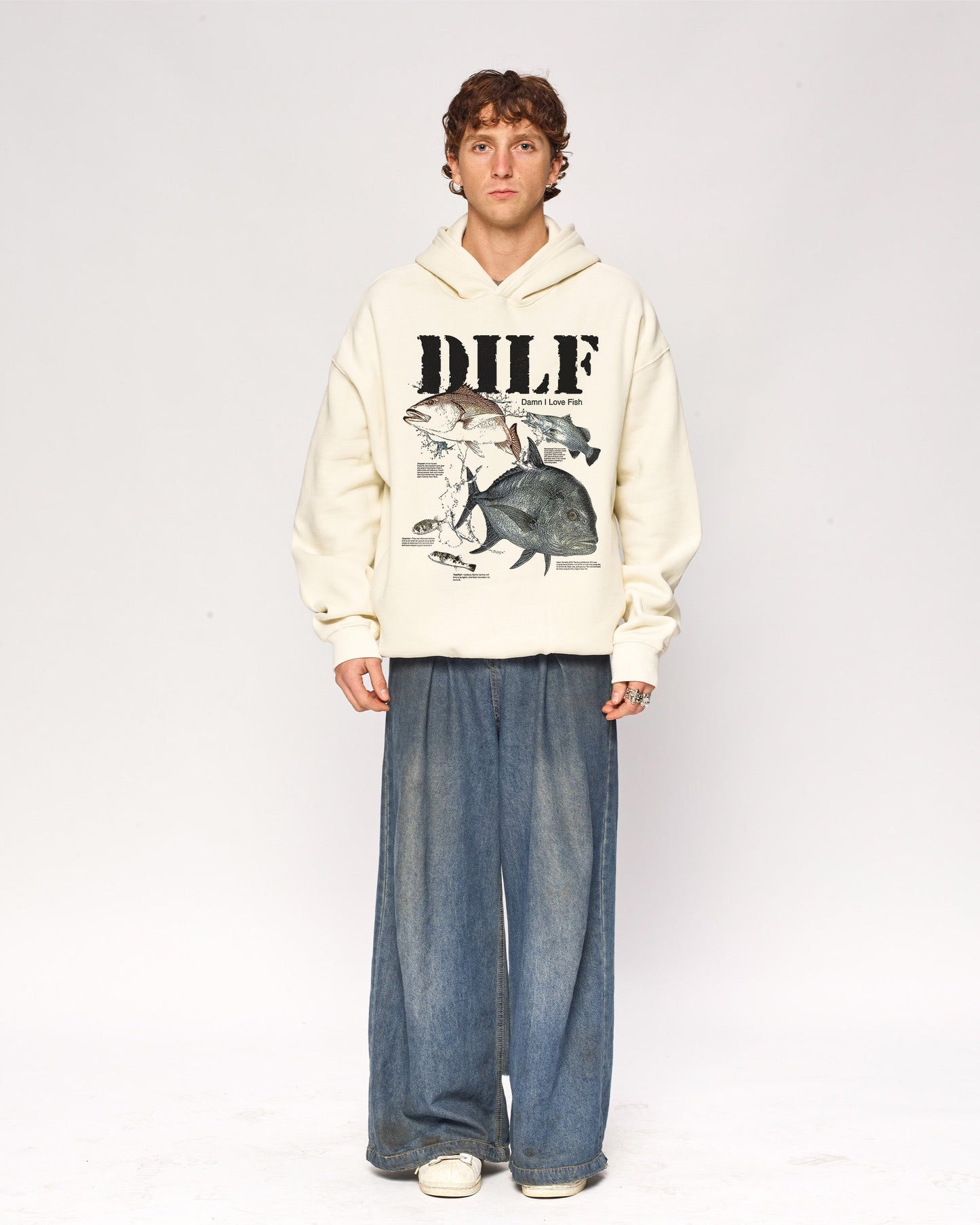Damn I Love Fish Hoodie
