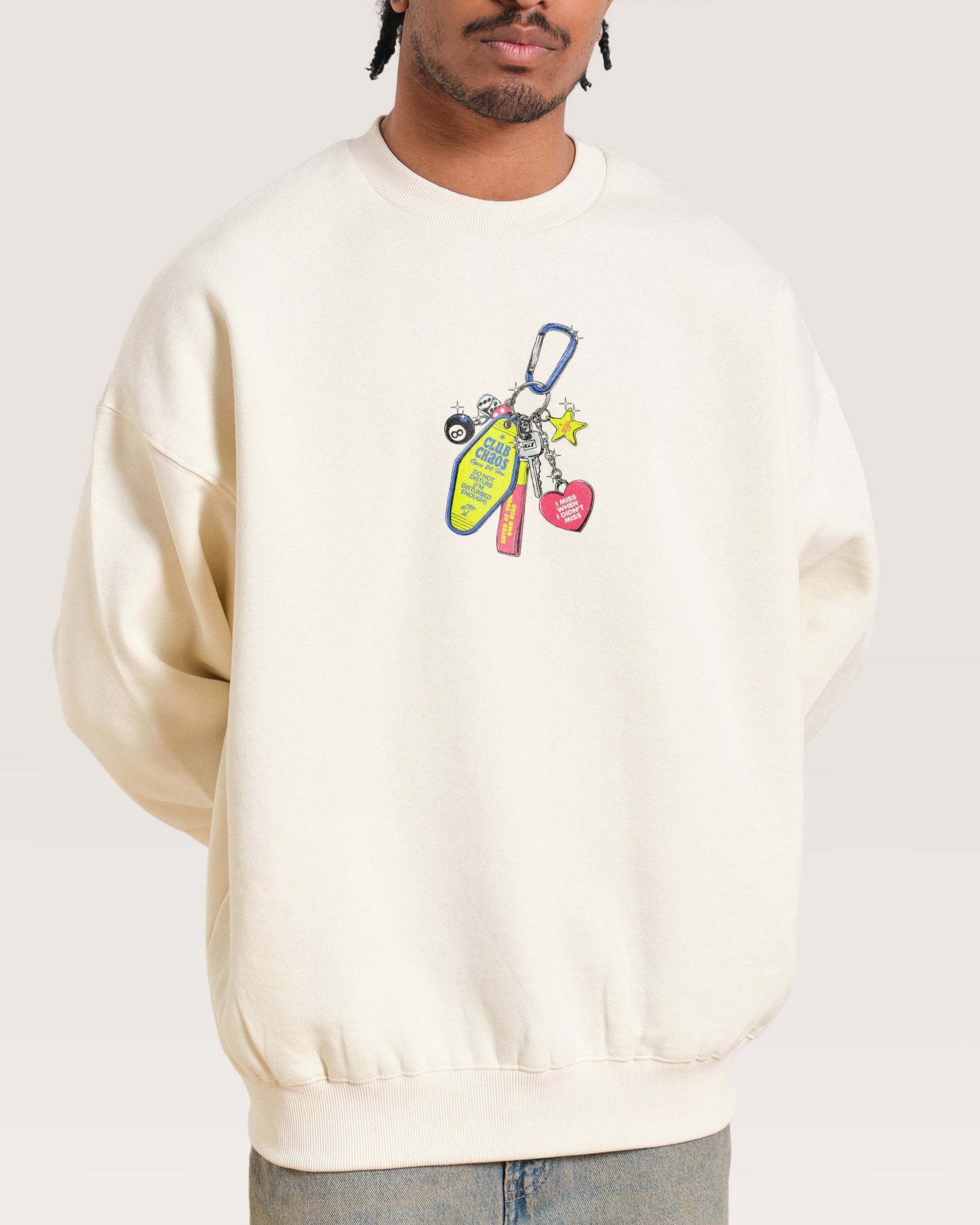 Club Chaos Key Chain Sweatshirt