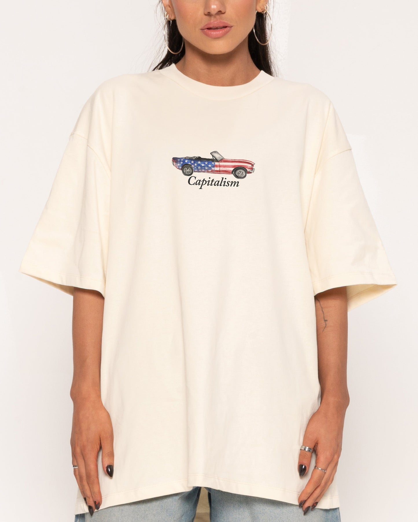 Capitalism Oversized Tee