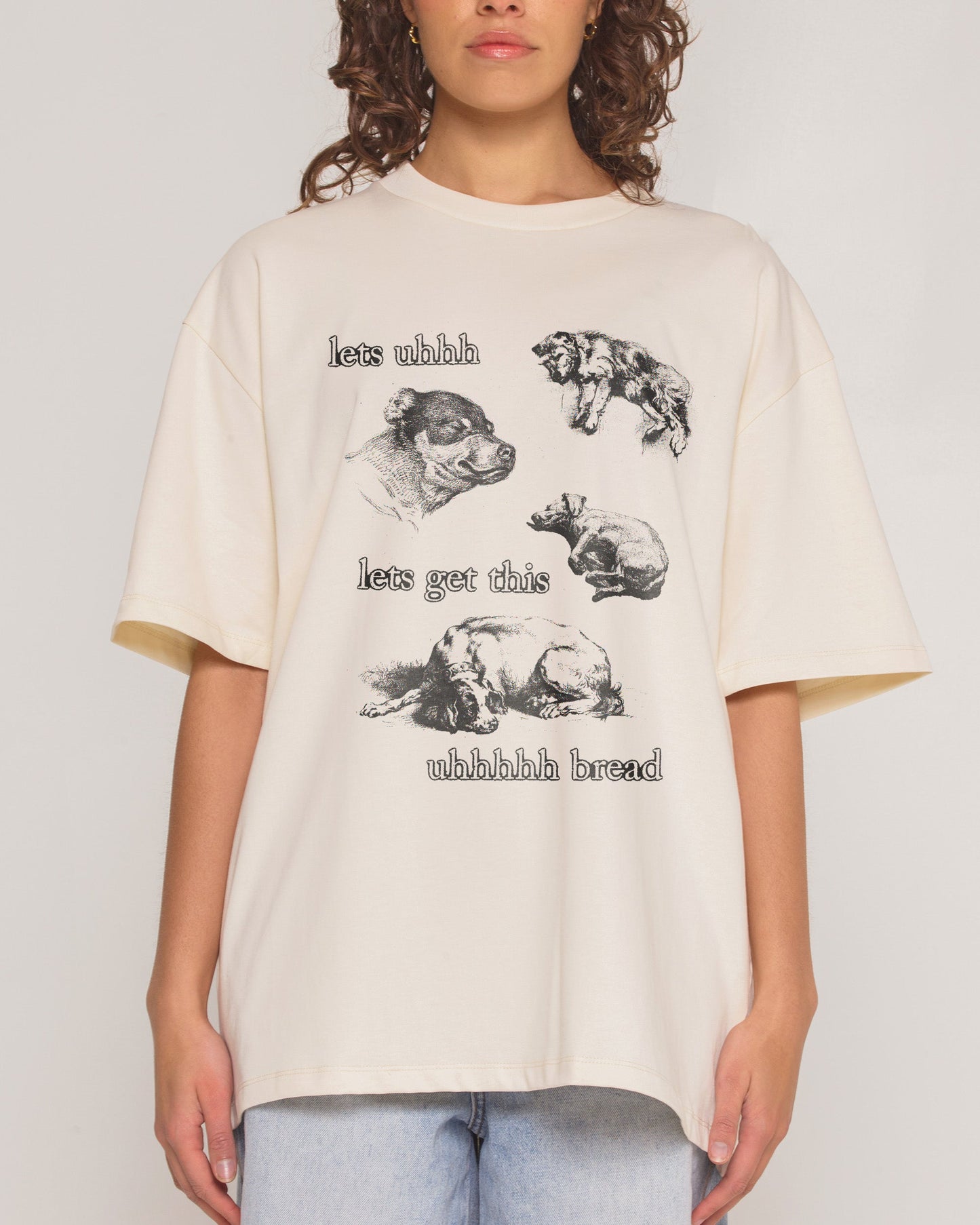 Lets Get This Bread Oversized Tee