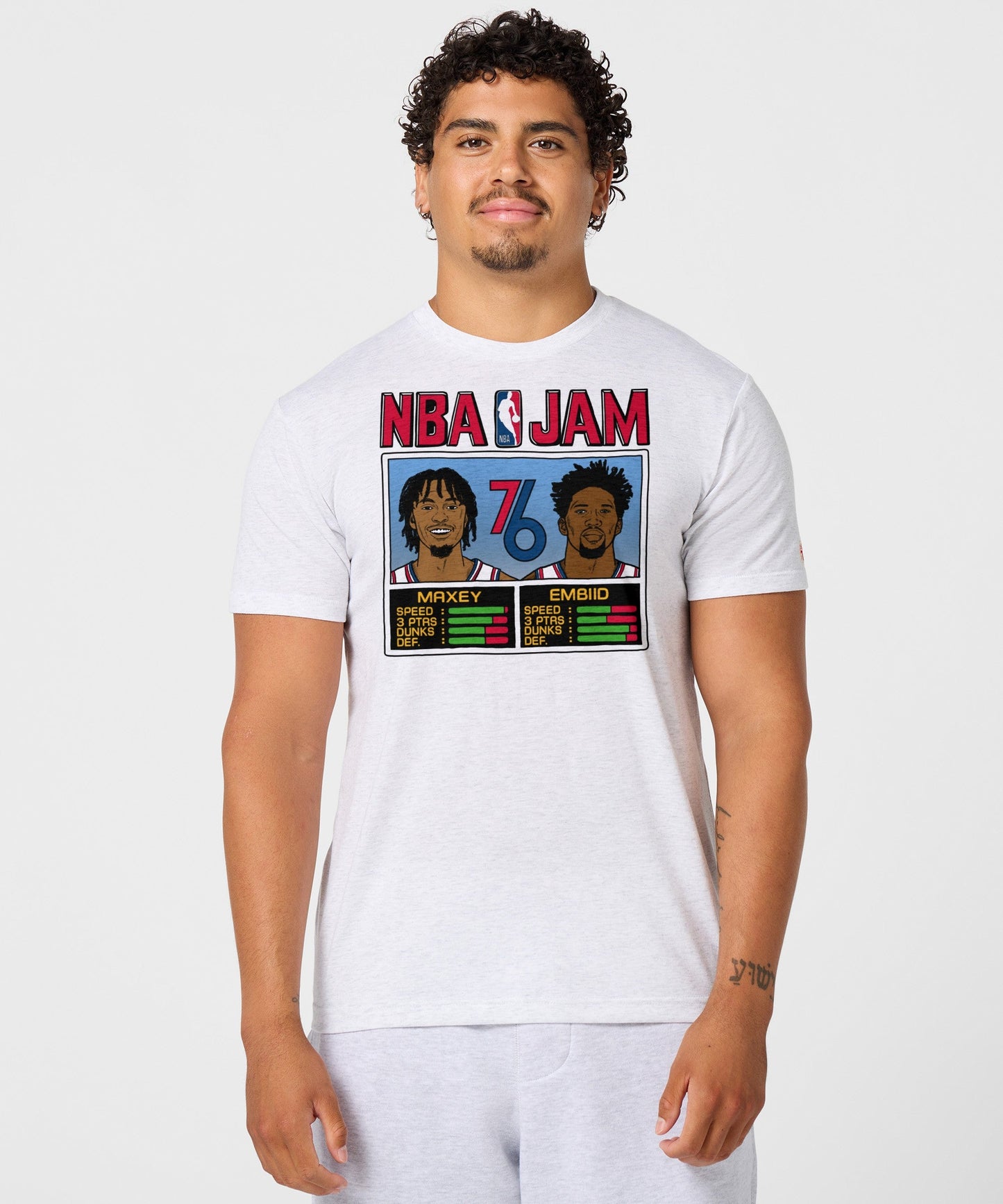 NBA Jam 76ers City Maxey And Embiid