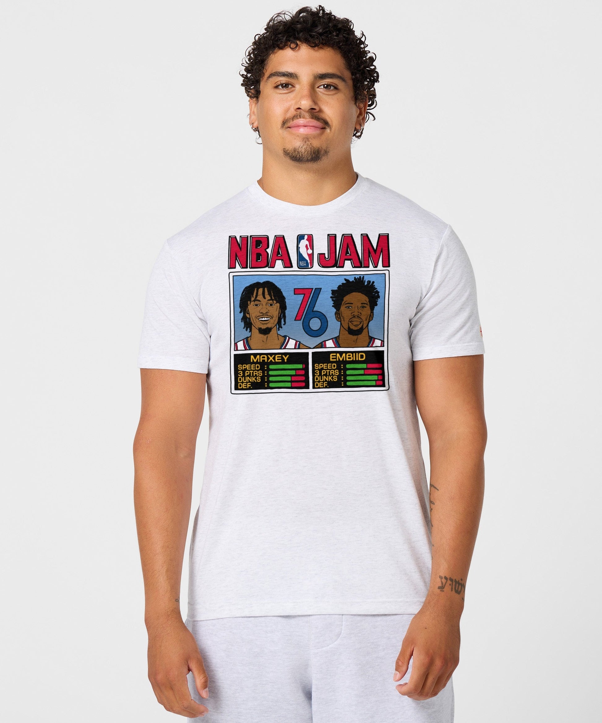 NBA Jam 76ers City Maxey And Embiid