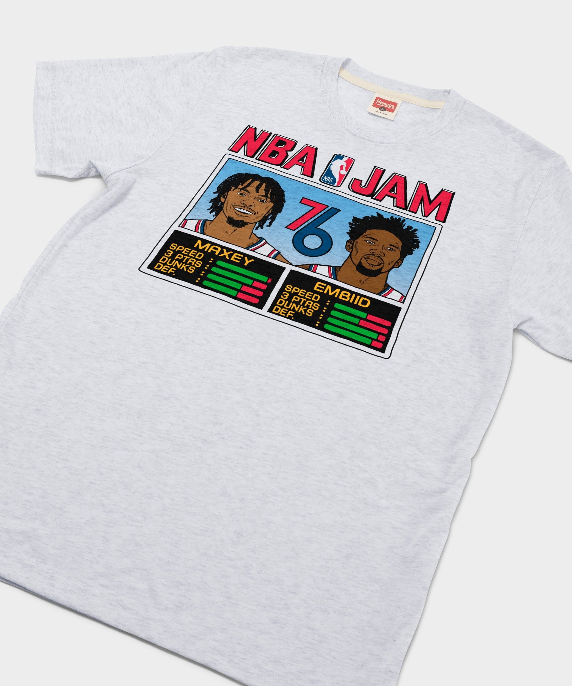 NBA Jam 76ers City Maxey And Embiid