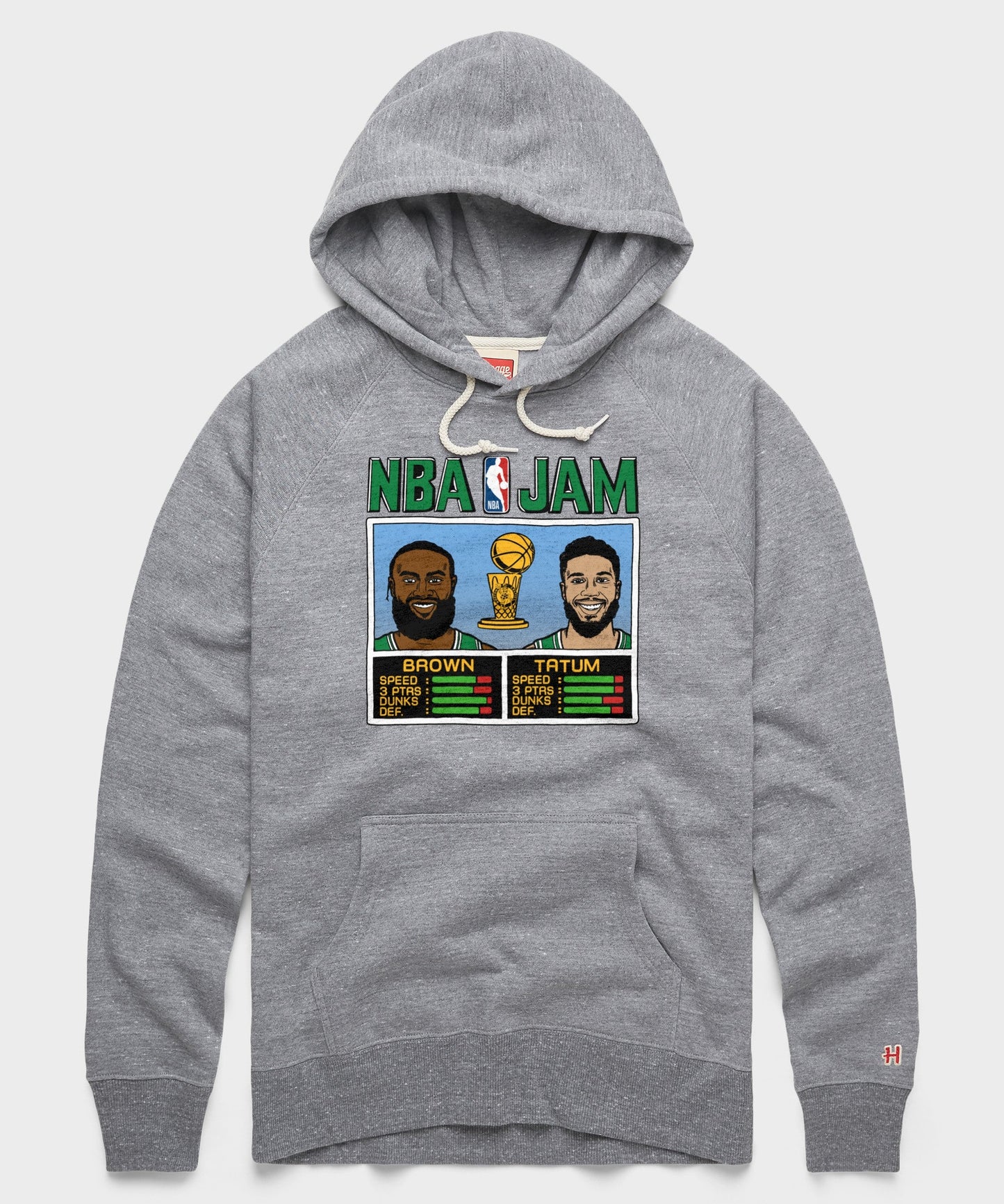 NBA Jam Celtics 2024 Champs Brown And Tatum Hoodie