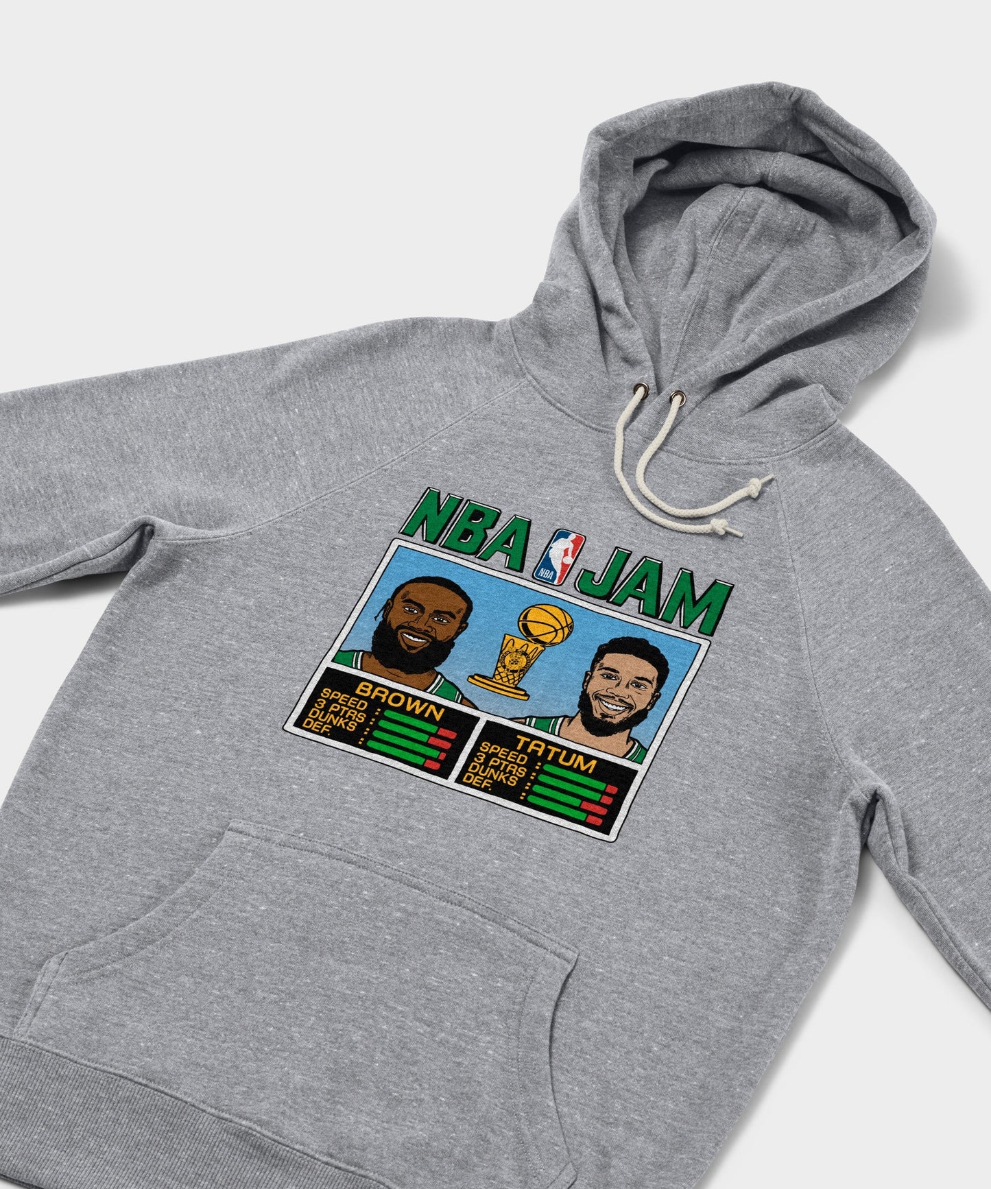NBA Jam Celtics 2024 Champs Brown And Tatum Hoodie