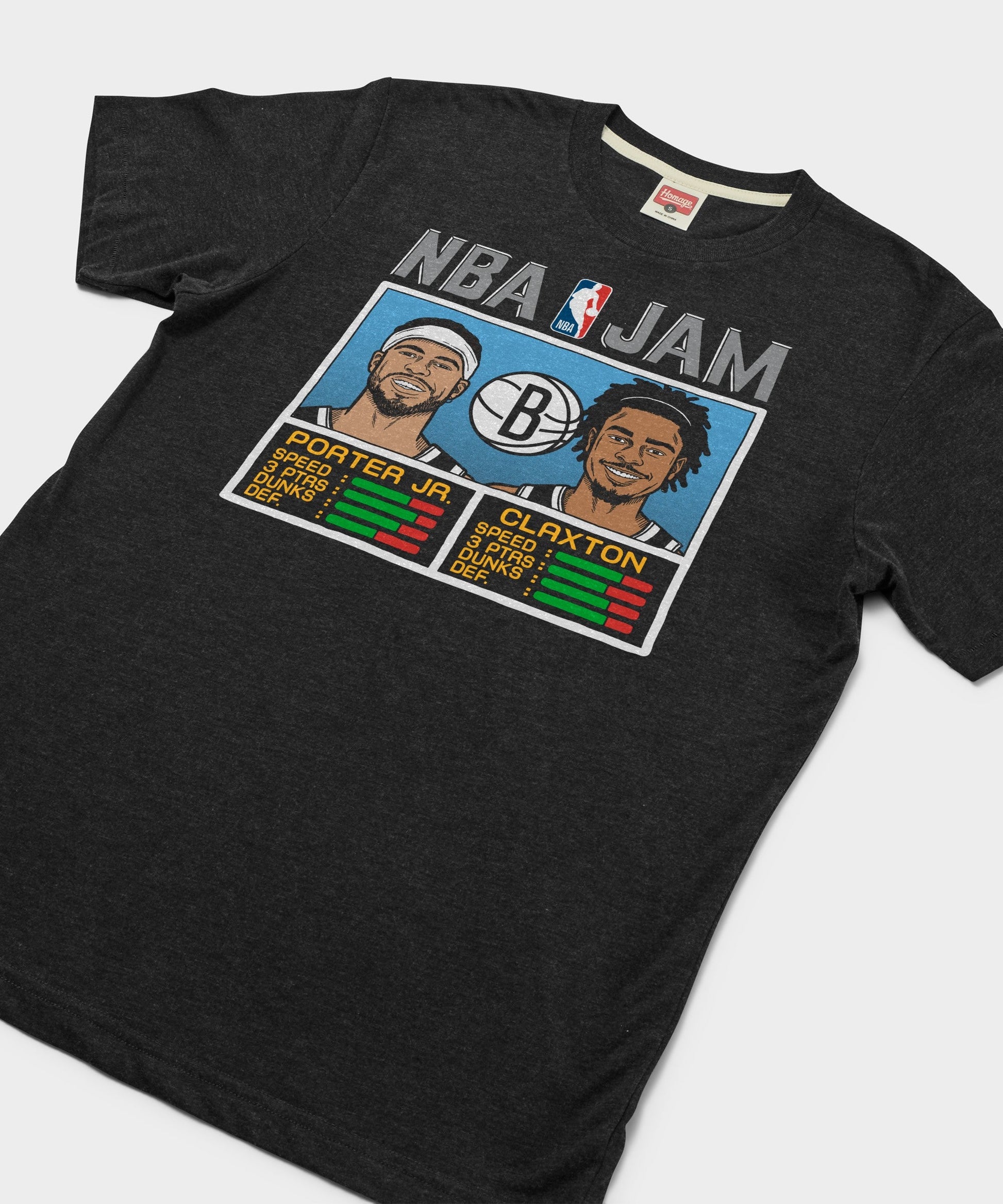 NBA Jam Nets Porter Jr. And Claxton