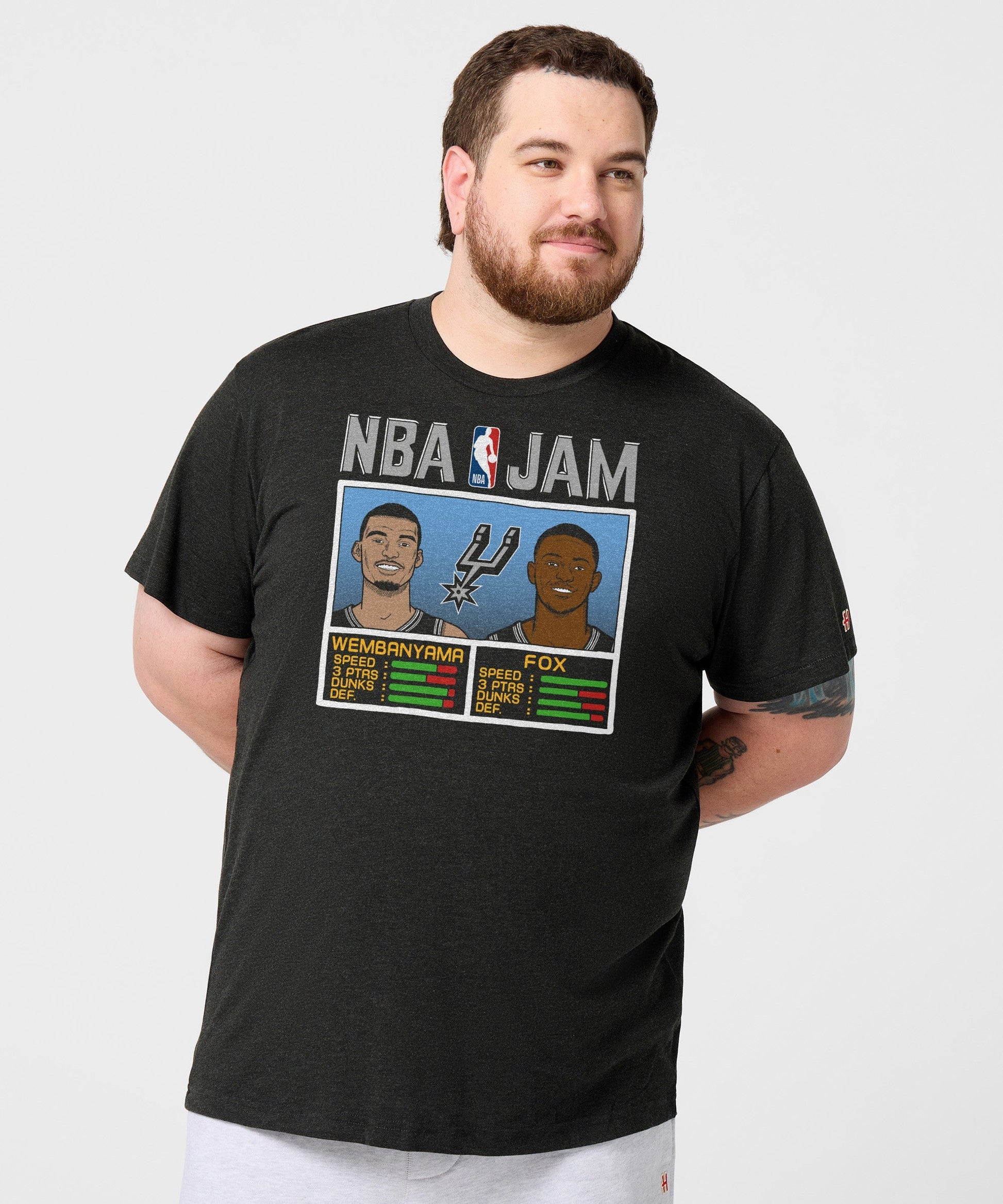 NBA Jam Spurs Wembanyama And Fox