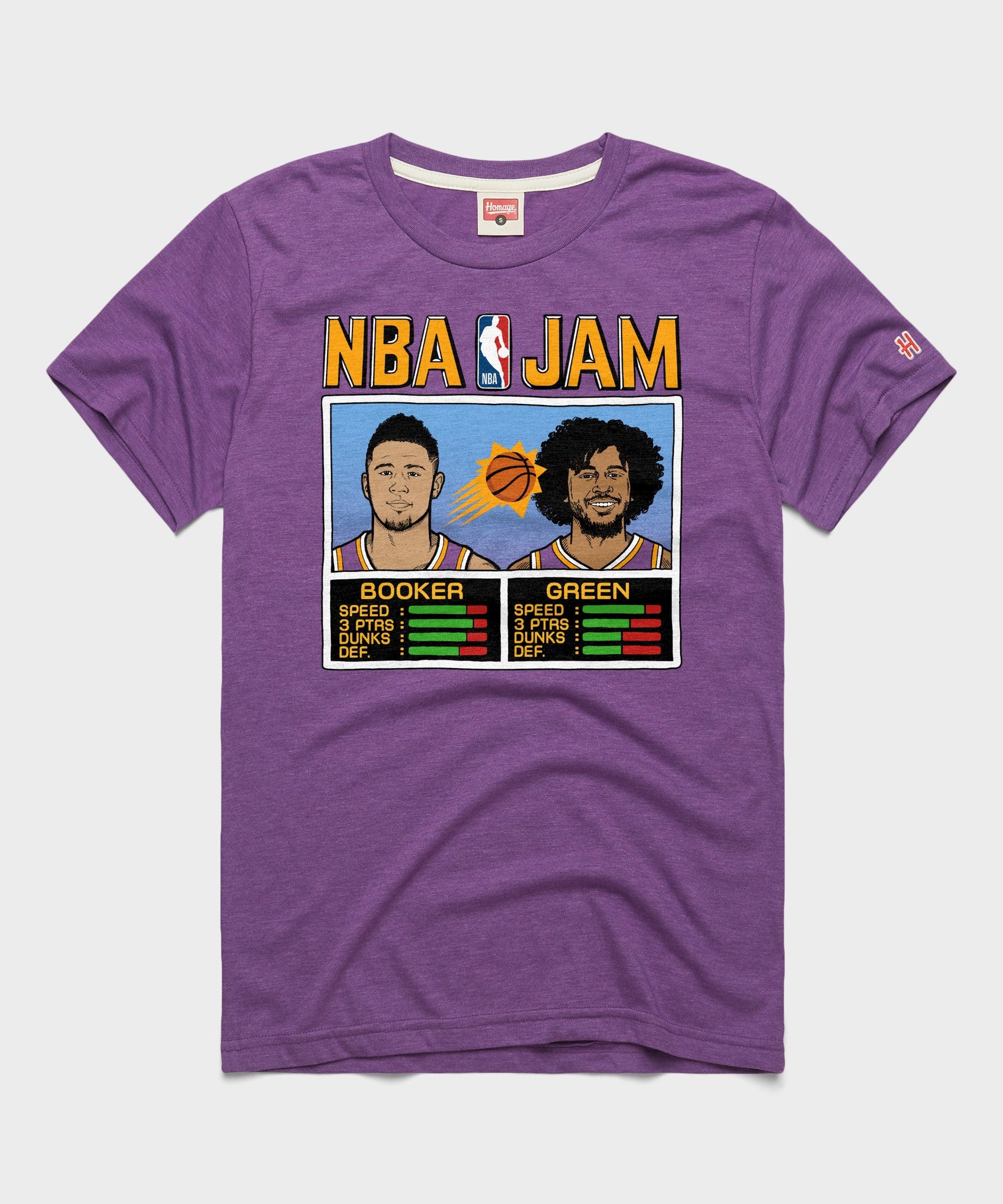 NBA Jam Suns Booker And Green