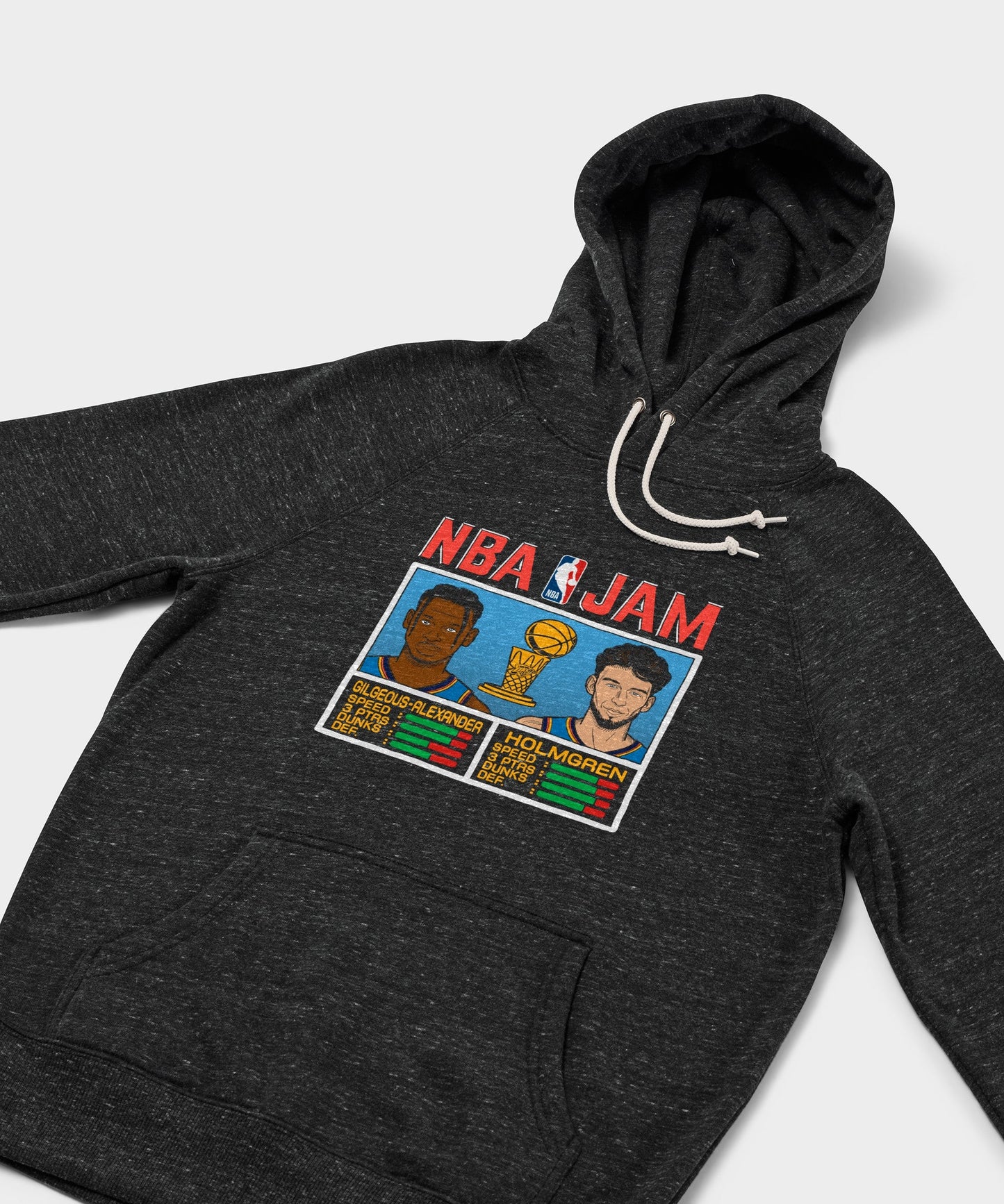 NBA Jam Thunder 2025 Champs Gilgeous-Alexander And Holmgren Hoodie