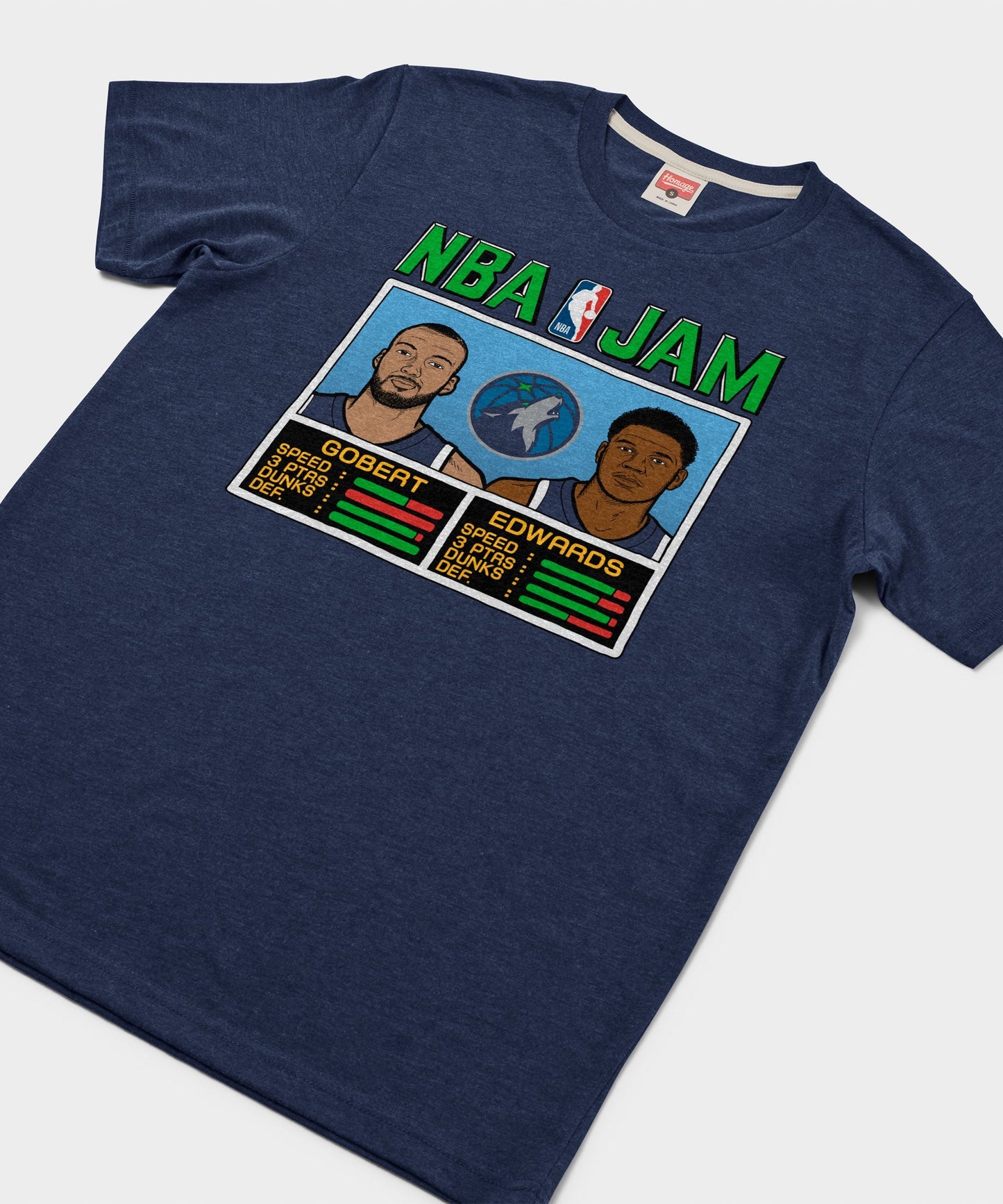 NBA Jam Timberwolves Gobert And Edwards