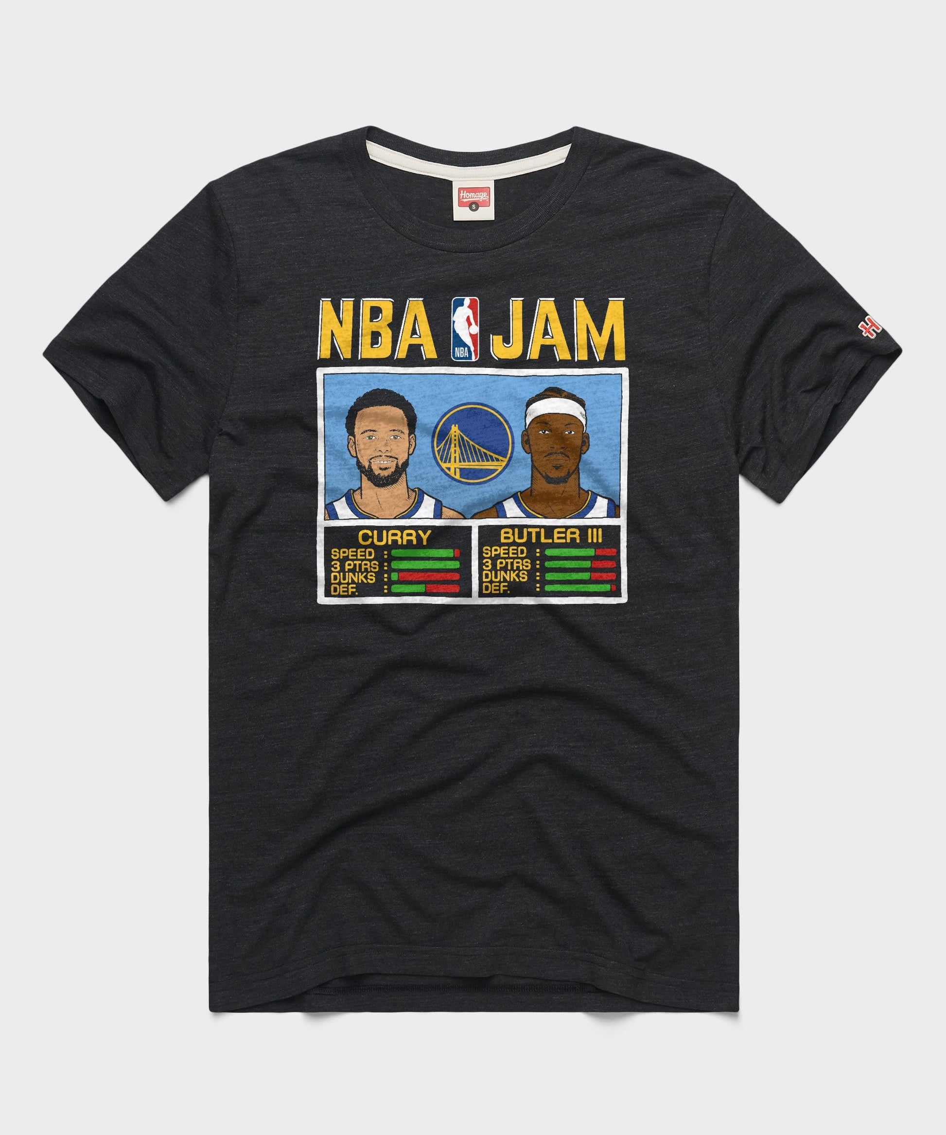 NBA Jam Warriors Curry And Butler III