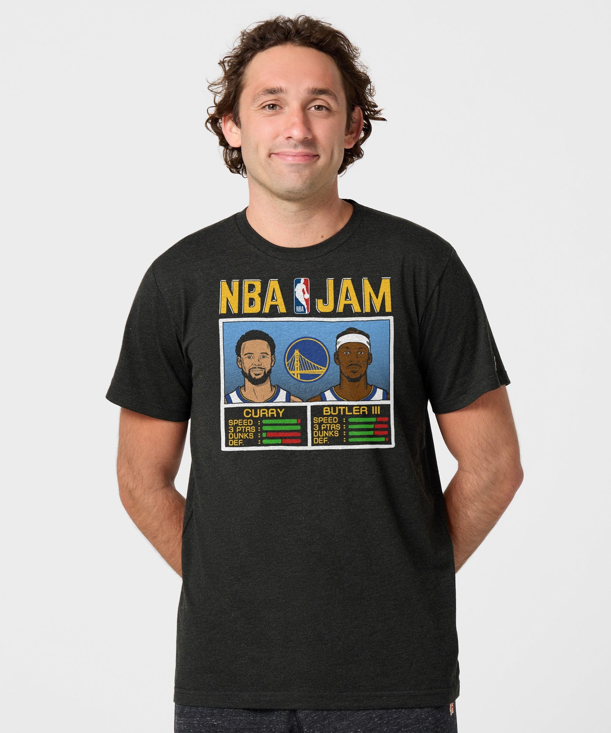 NBA Jam Warriors Curry And Butler III