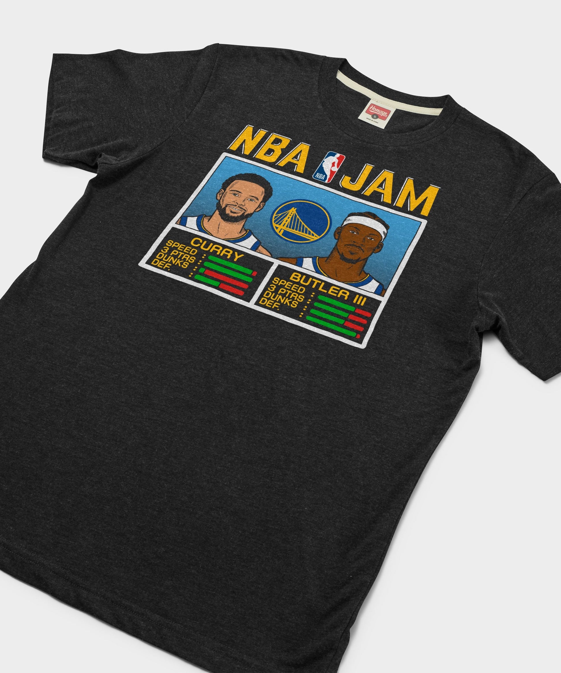 NBA Jam Warriors Curry And Butler III