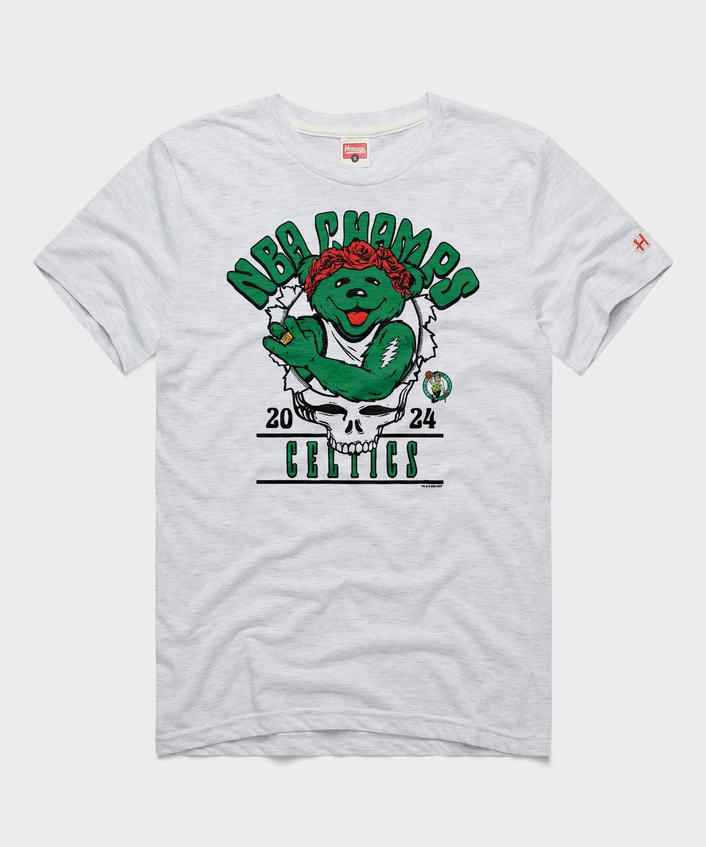 NBA x Grateful Dead 2024 Champs Celtics