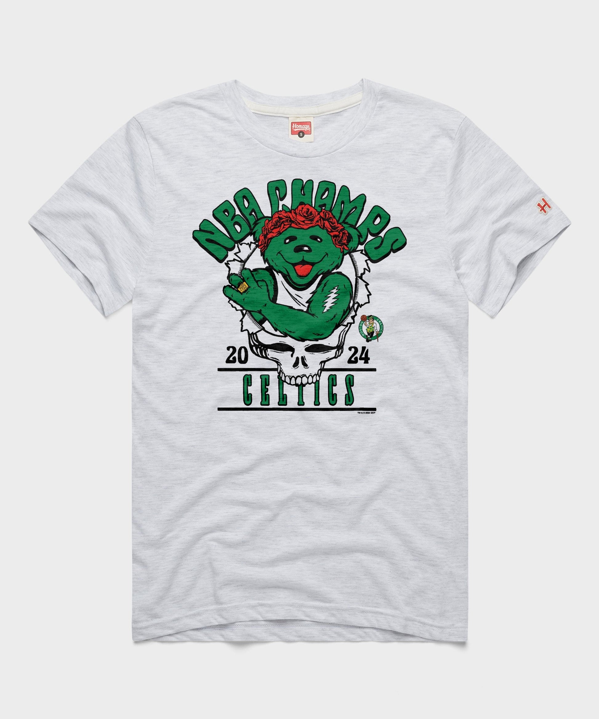 NBA x Grateful Dead 2024 Champs Celtics