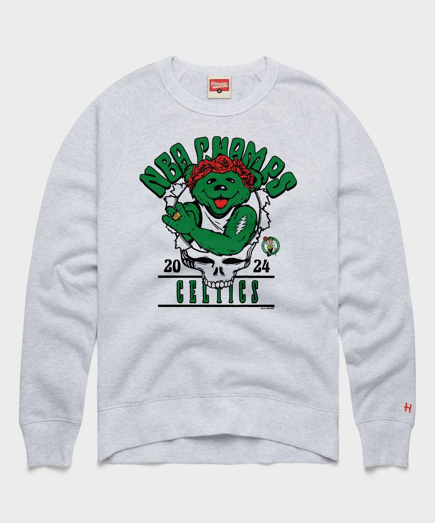 NBA x Grateful Dead 2024 Champs Celtics Crewneck