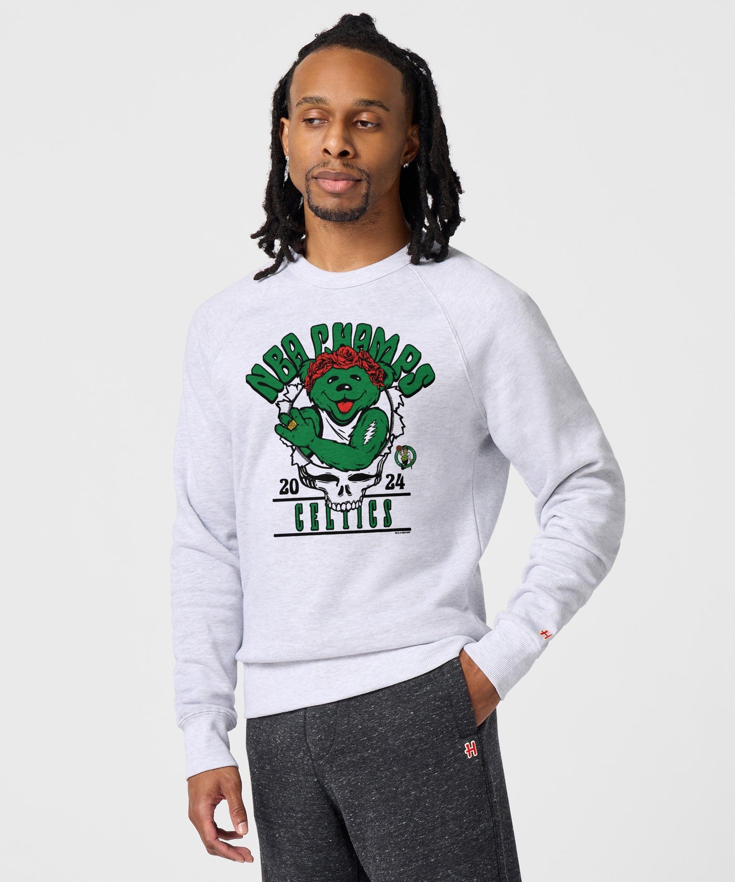 NBA x Grateful Dead 2024 Champs Celtics Crewneck