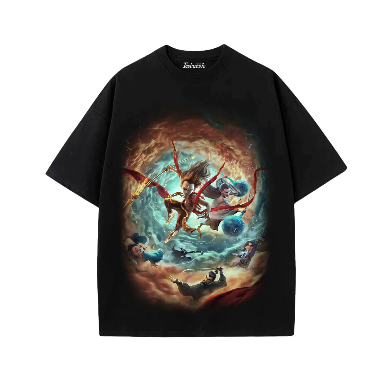 NE ZHA TEE1 - clothing by TeeHivey.com (Image 2)