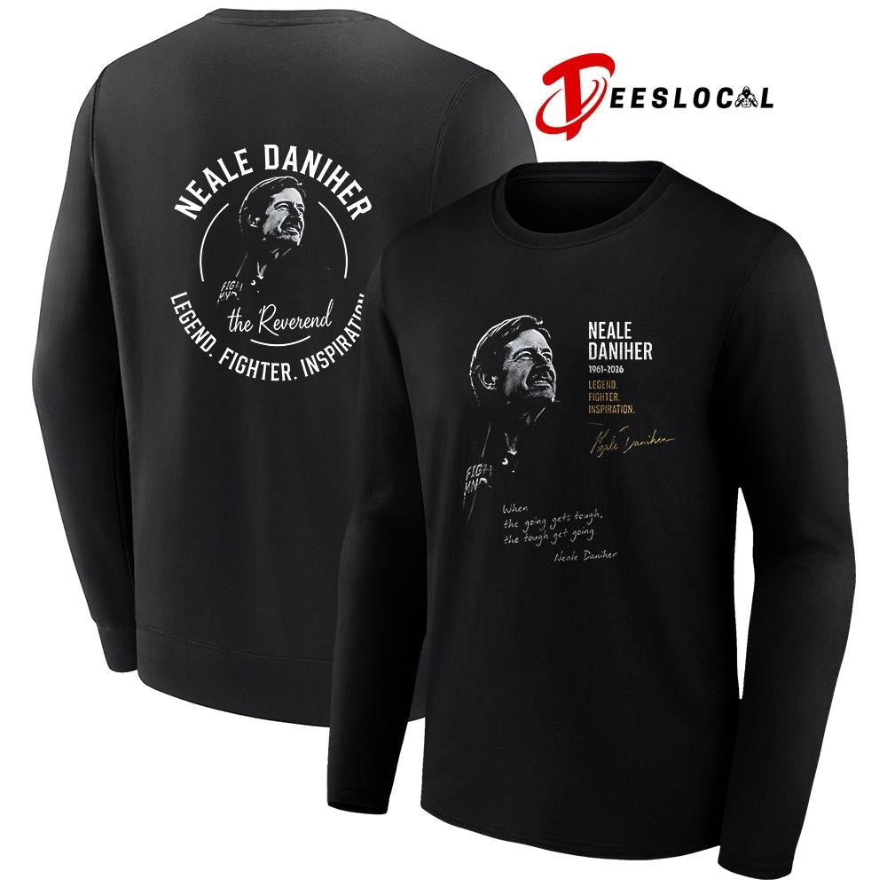 Neale Daniher Ao legend fighter inspiration portrait signature shirt