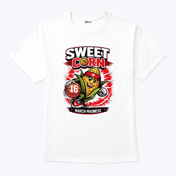 Nebraska Basketball Sweet Corn 16 March Madness Shirt