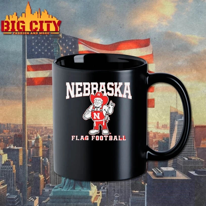 Nebraska Cornhuskers Flag Football T-shirt