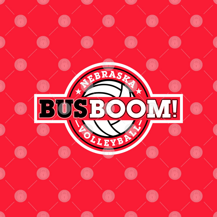Nebraska Volleyball Busboom T Shirt