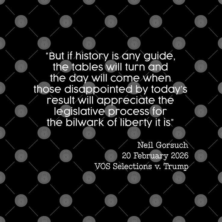 Neil Gorsuch VOS Selections V Trump Shirt