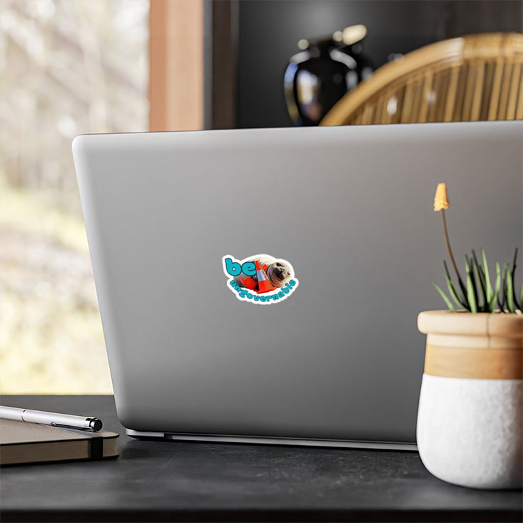 Neil The Seal Be Ungovernable Sticker