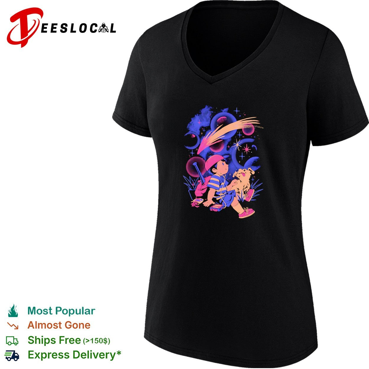 Ness and King from EarthBound shirt