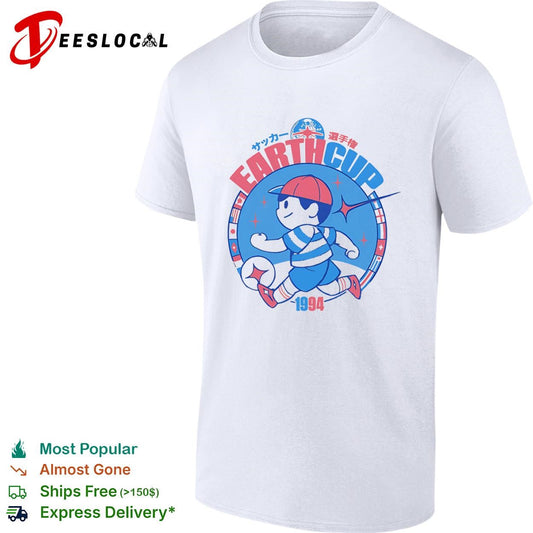 Ness from EarthBound Earth Cup Soccer shirt