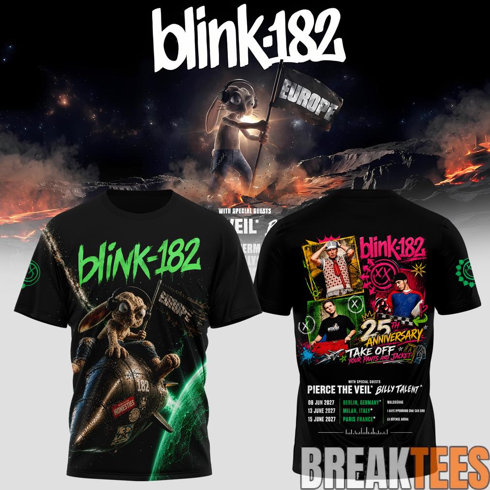 Never Grew Up Tee – Europe Tour Edition