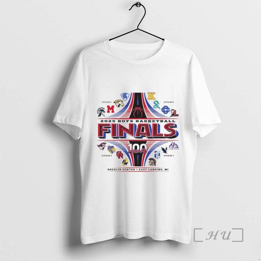 New 2025 Mhsaa Boys Basketball Finals 100 Breslin Center East Lansing Mi Logos Premium - clothing by TeeHivey.com