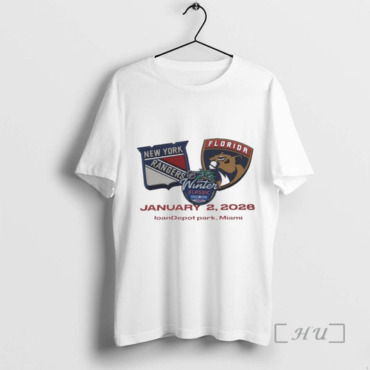 New 2026 Discover Nhl Winter Classic Florida Panthers And New York Rangers January 2 Loandepot - clothing by TeeHivey.com