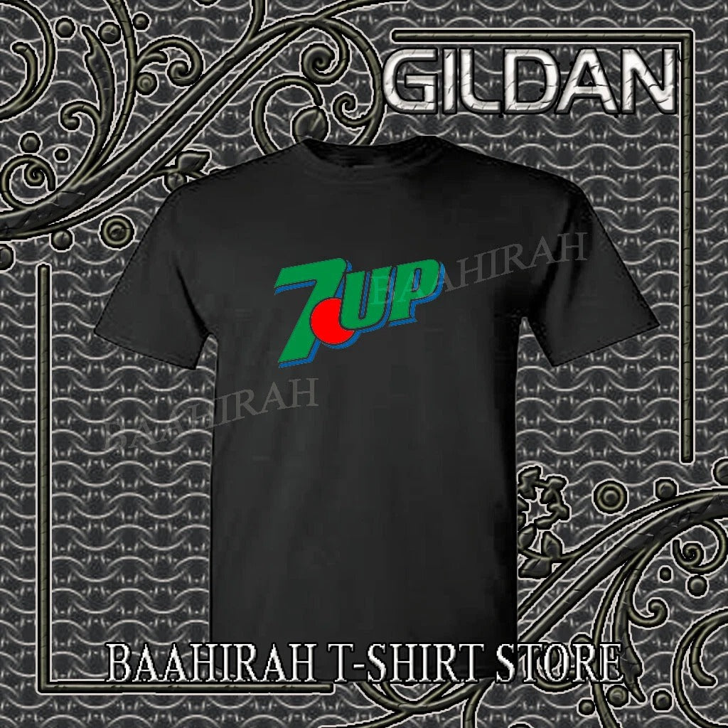 New 7 UP Logo Logo T-Shirt Funny Logo TEE T-Shirt Size S to 5XL