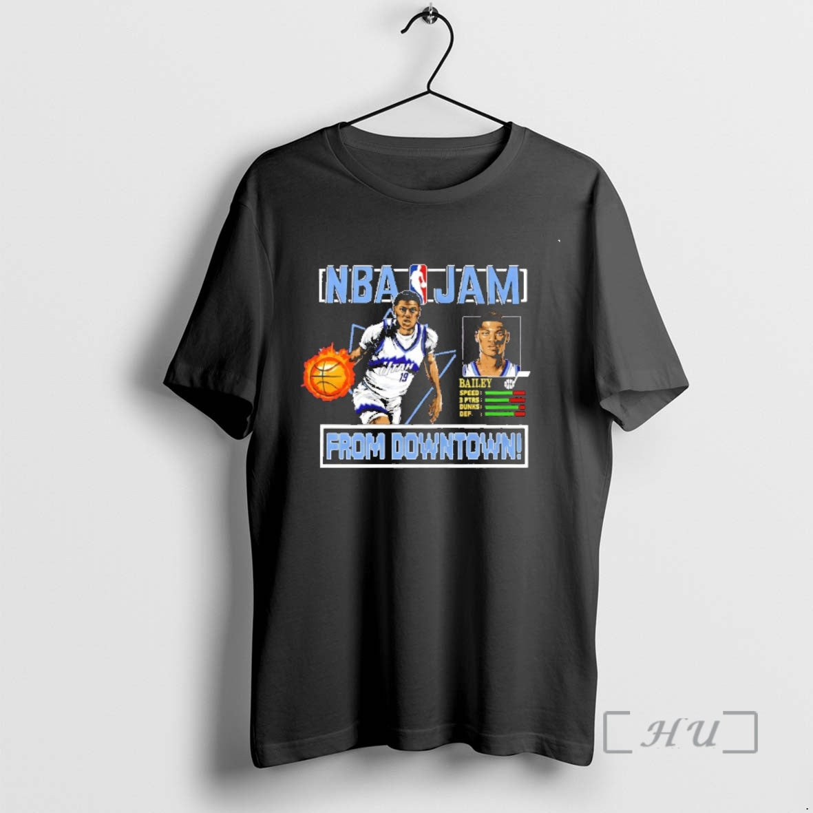 New Ace Bailey From Downtown Utah Jazz Basketball Nba Jam - clothing by TeeHivey.com