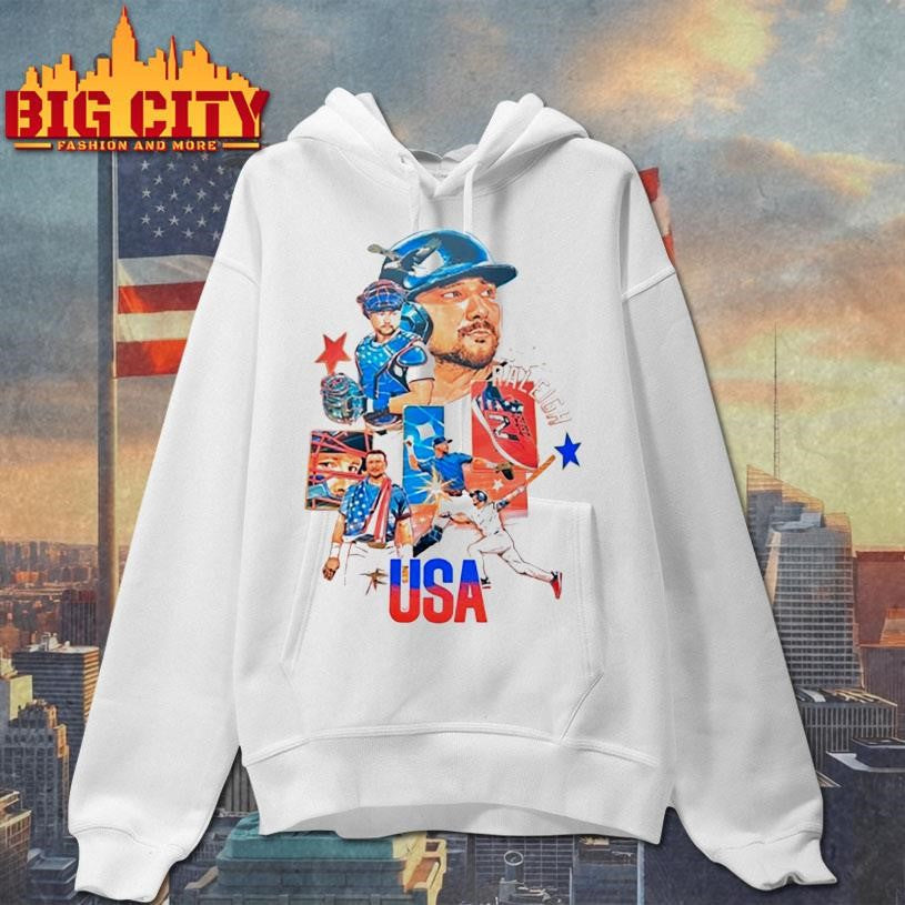 New Balance Cal Raleigh Usa Tokyo Shirt