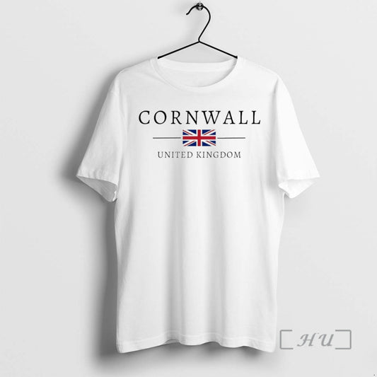 New Cornwall United Kingdom Flag Circle - clothing by TeeHivey.com