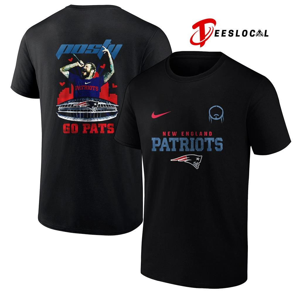 New England Patriots x Post Malone Posty stadium shirt